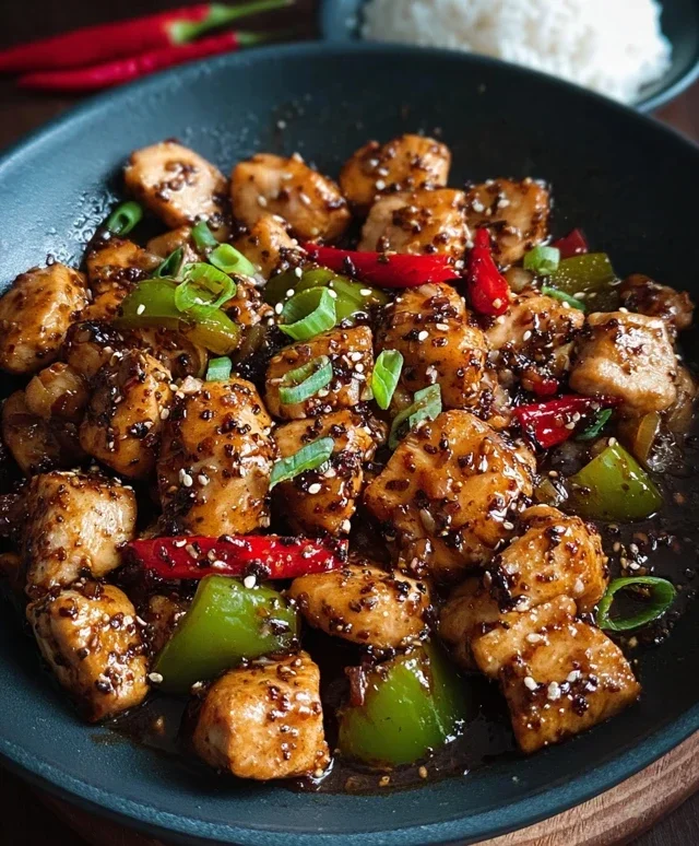 Easy Black Pepper Chicken