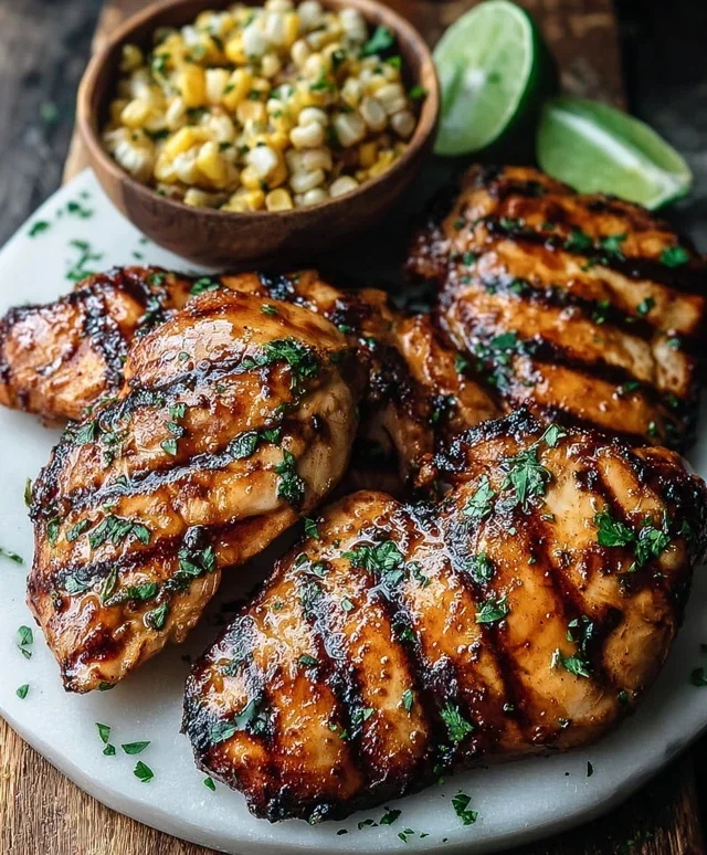 Grilled Hot Honey Chicken