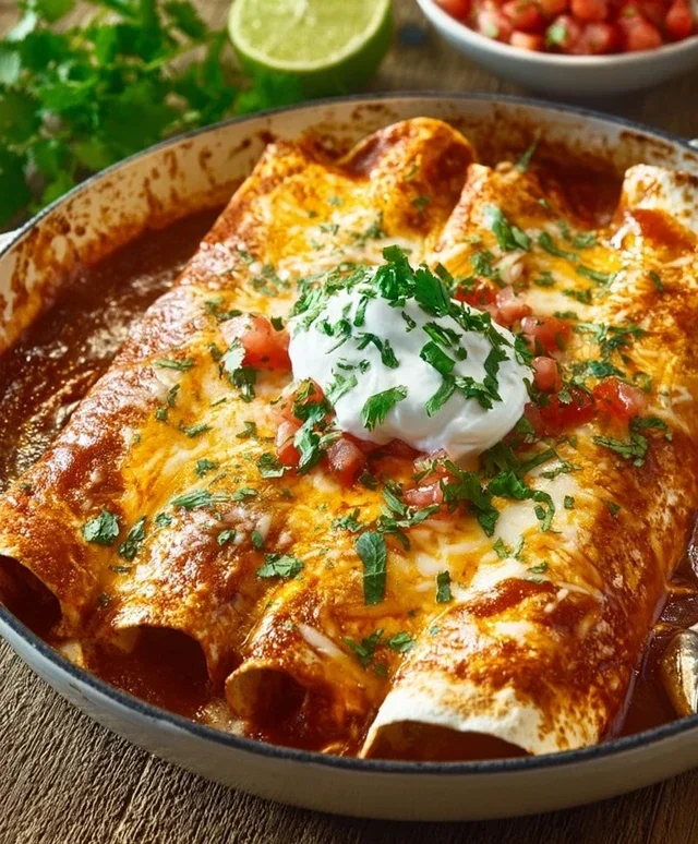 Delicious Chicken Enchiladas