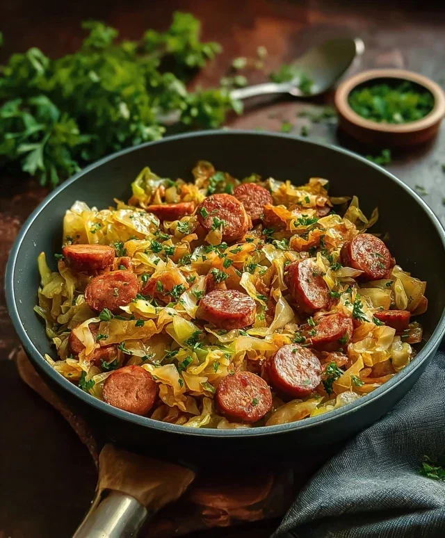 Easy Sausage and Cabbage Stir Fry