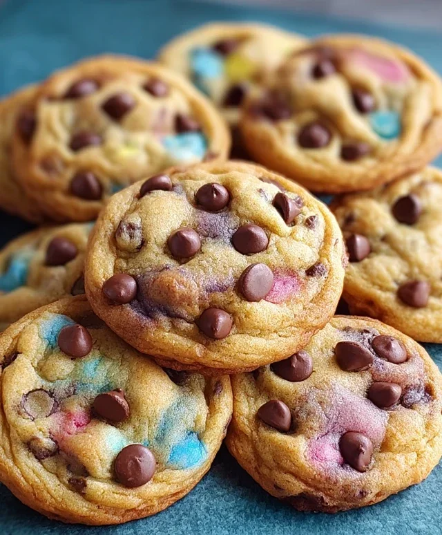 Easter Chocolate Chip Cookies
