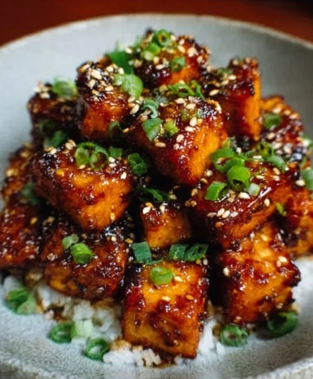 Honey Garlic Tofu
