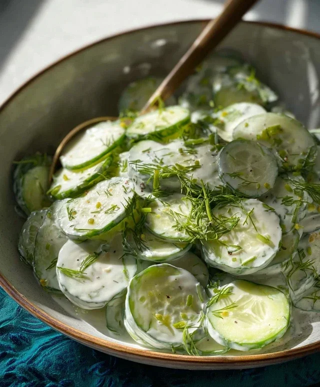 Polish Cucumber Salad