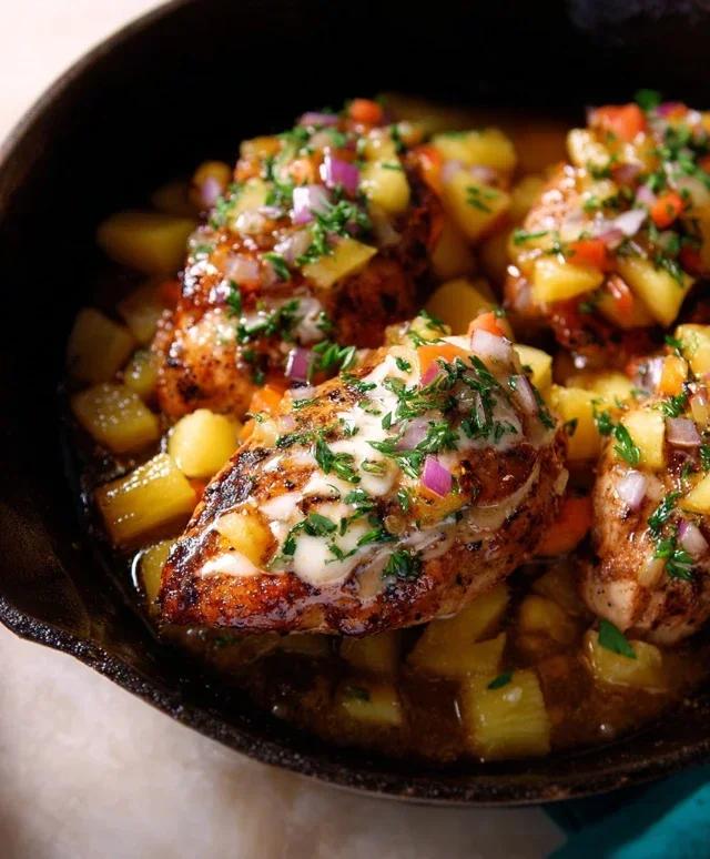 Pineapple Baked Chicken