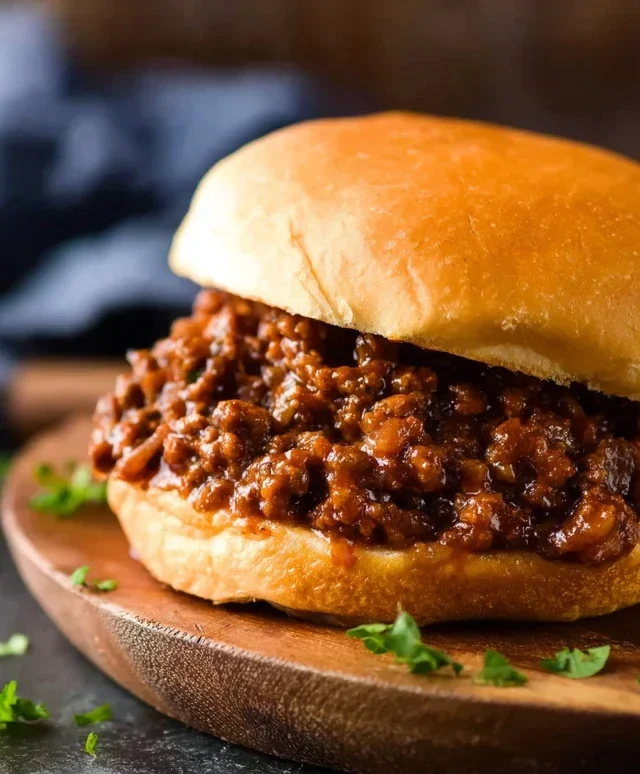 Homemade Sloppy Joe Recipe