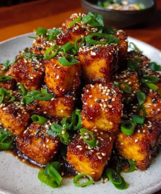 Honey Garlic Tofu