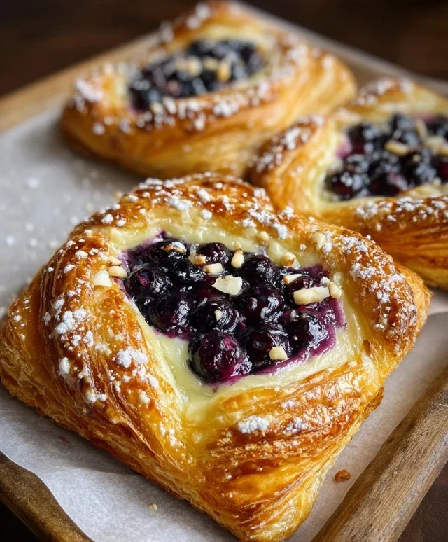 Blueberry Cheese Danish