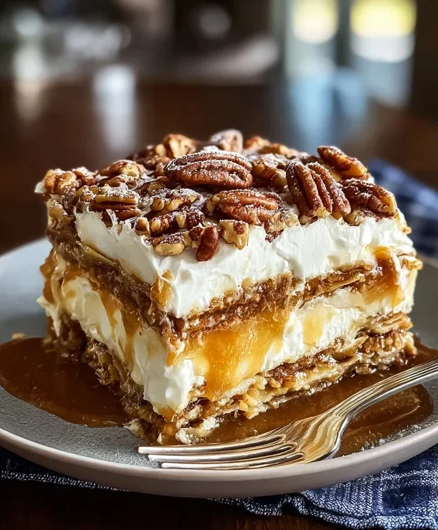 Pecan Pie Lasagn
