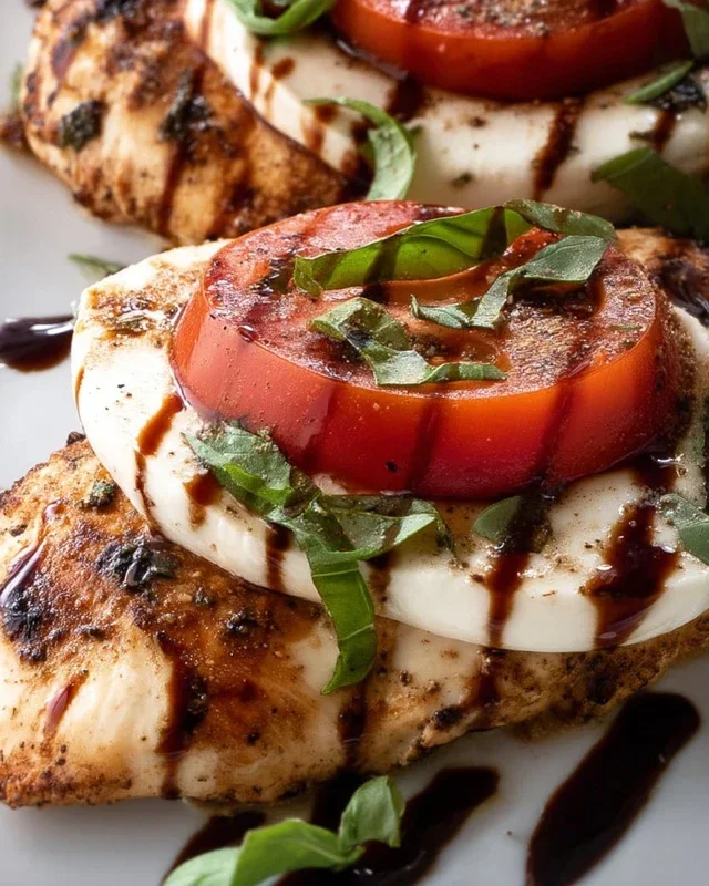Grilled Chicken Caprese