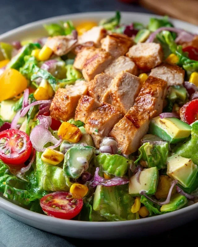 Healthy Ranch Chicken Salad