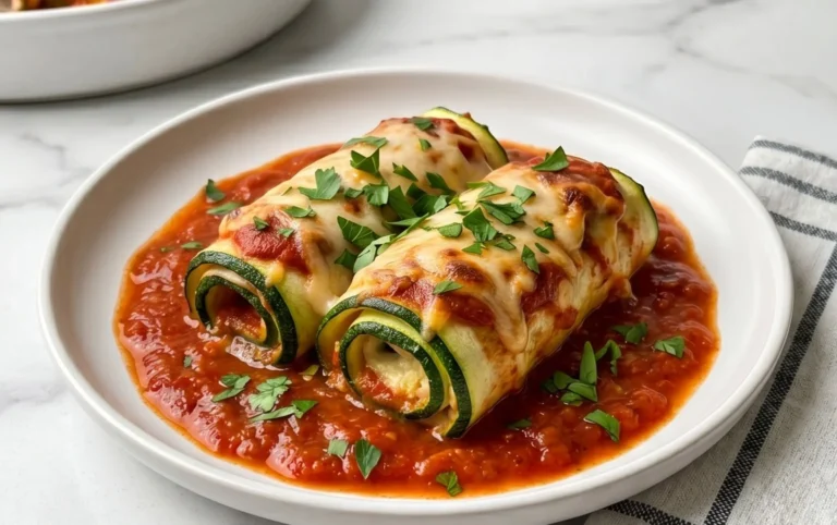 Vegan Zucchini Rollatini