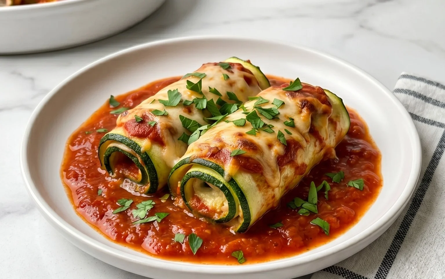 Vegan Zucchini Rollatini