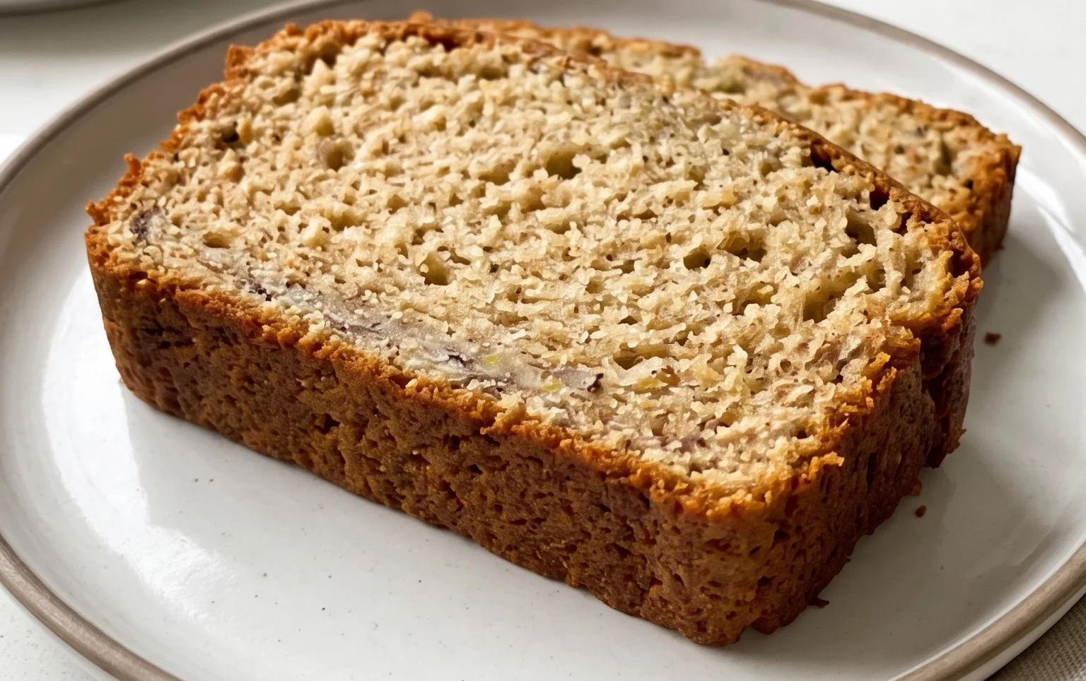 Cottage Cheese Banana Bread