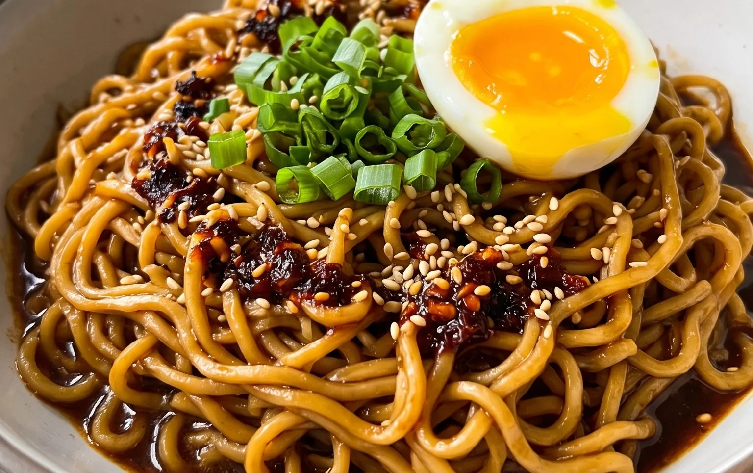 Easy Saucy Ramen Noodles
