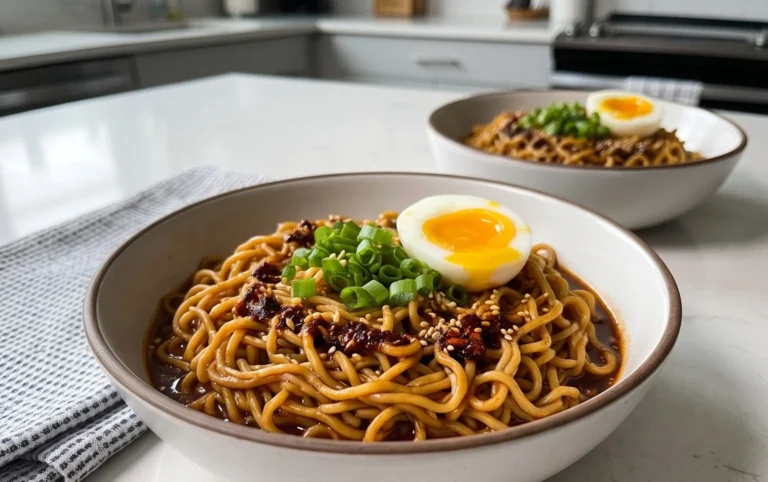 Easy Saucy Ramen Noodles