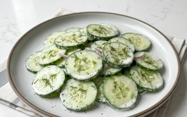 Polish Cucumber Salad