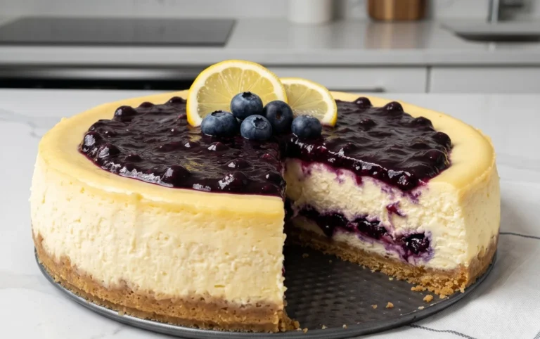 Lemon Blueberry Cheesecake