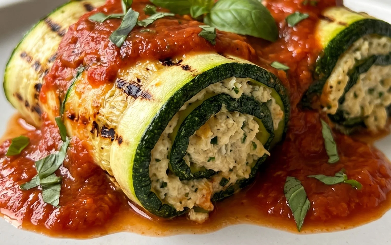 Vegan Zucchini Rollatini