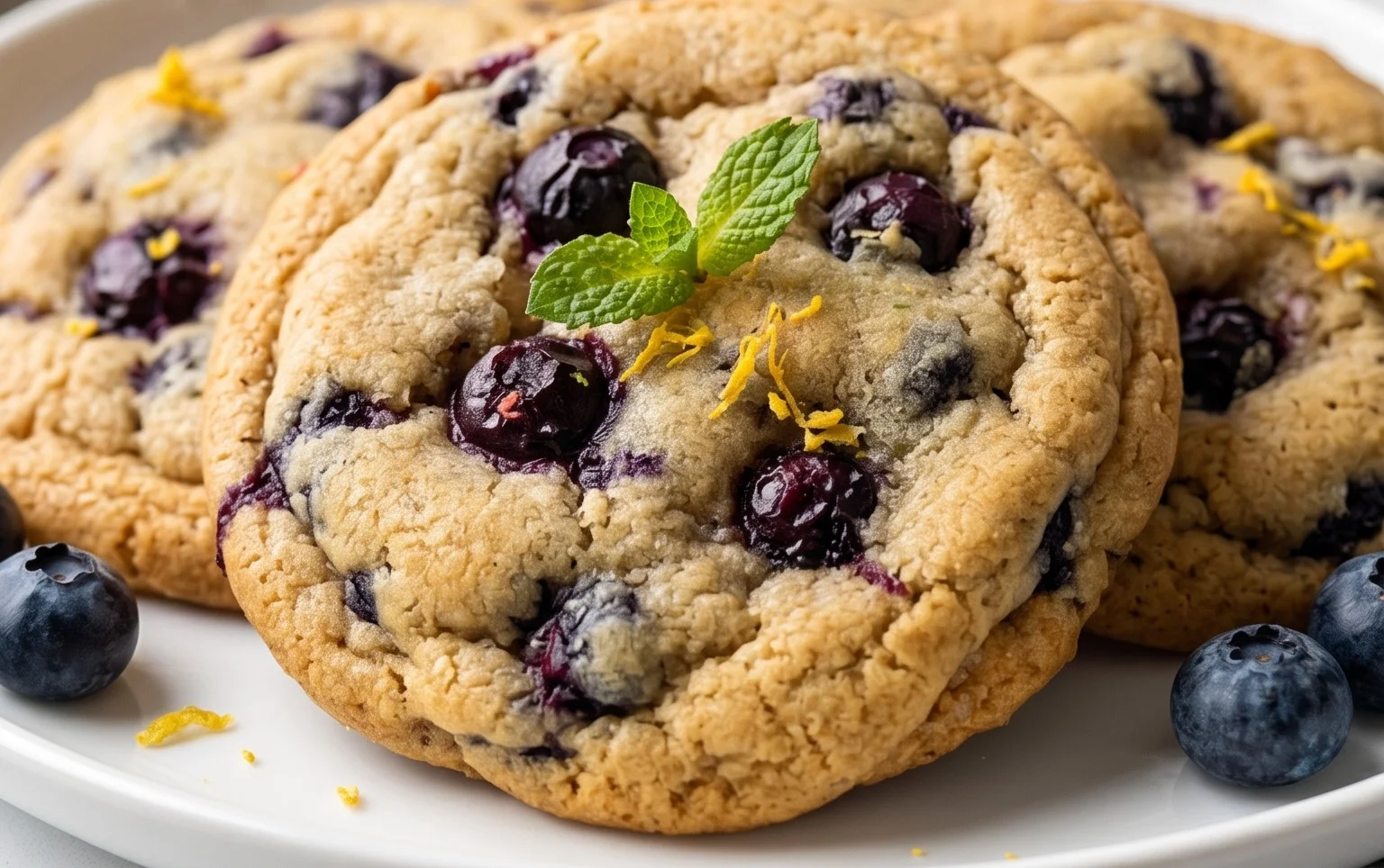 Best Ever Blueberry Cookies