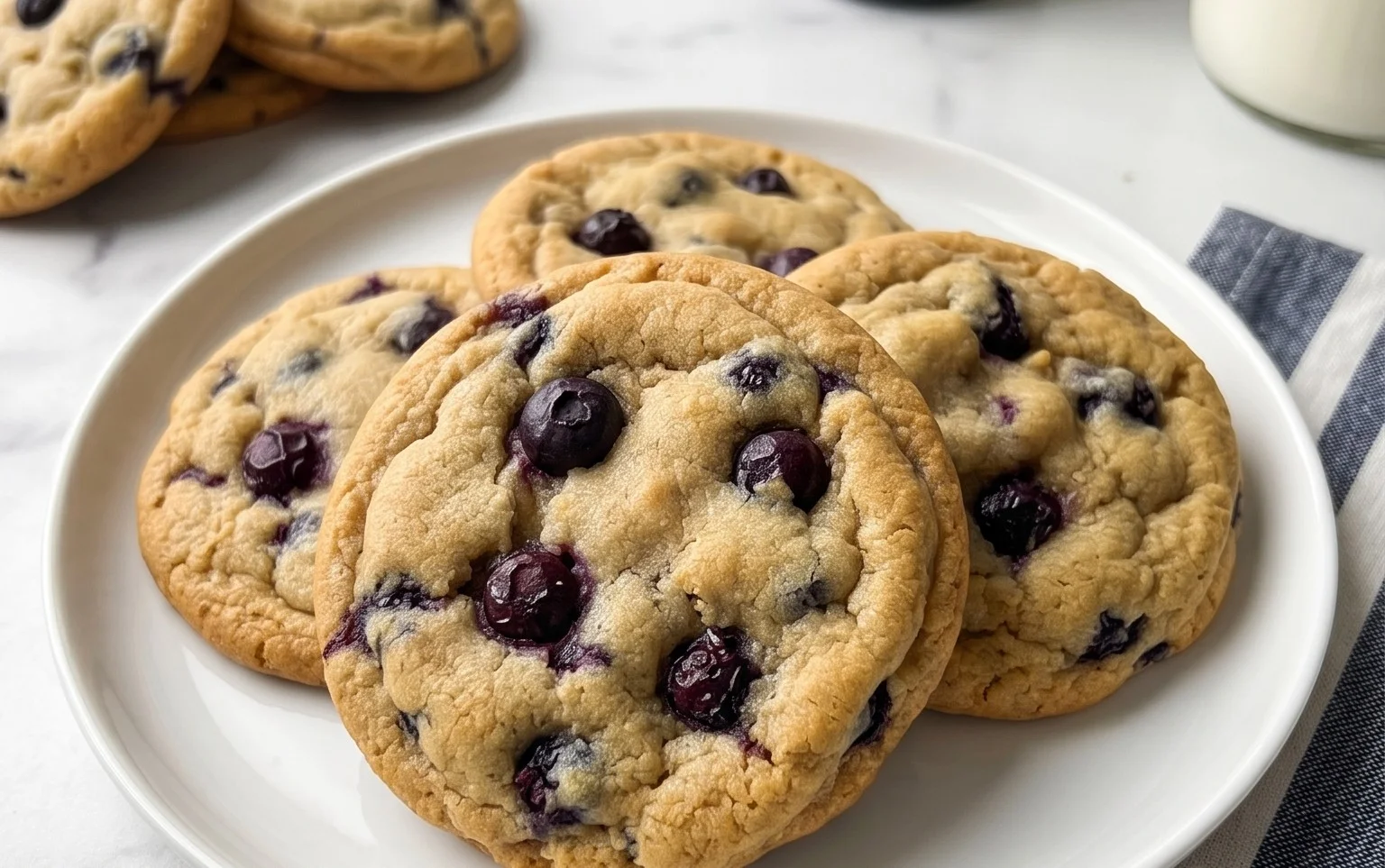Best Ever Blueberry Cookies