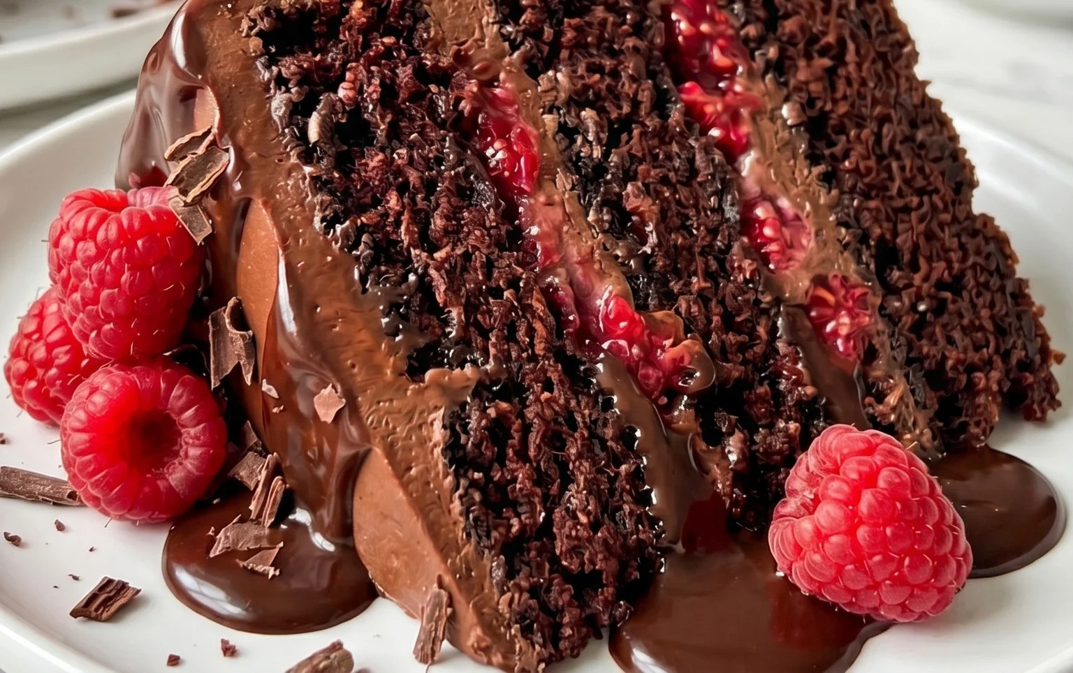 Chocolate Raspberry Cake