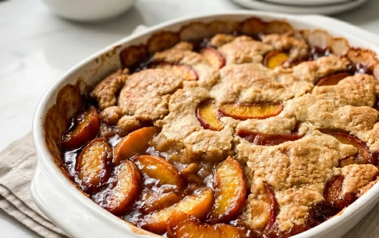 Fresh Peach Cobbler