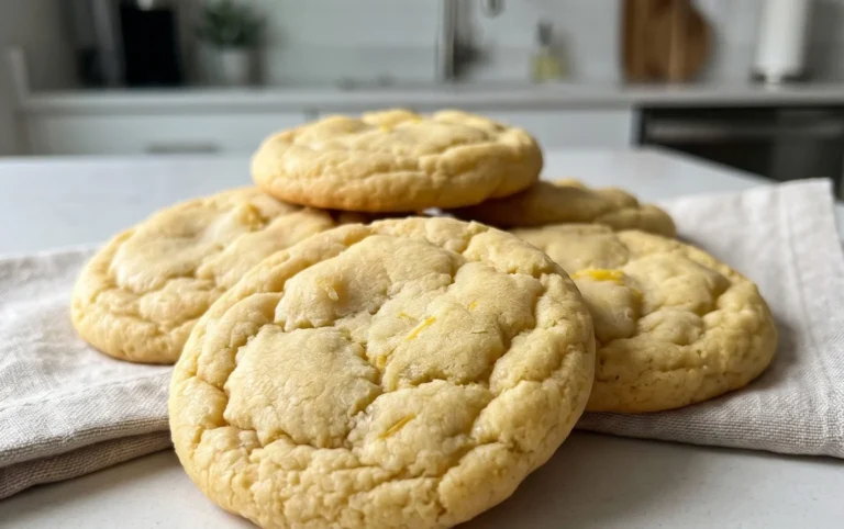 Soft & Chewy Lemon Cookies