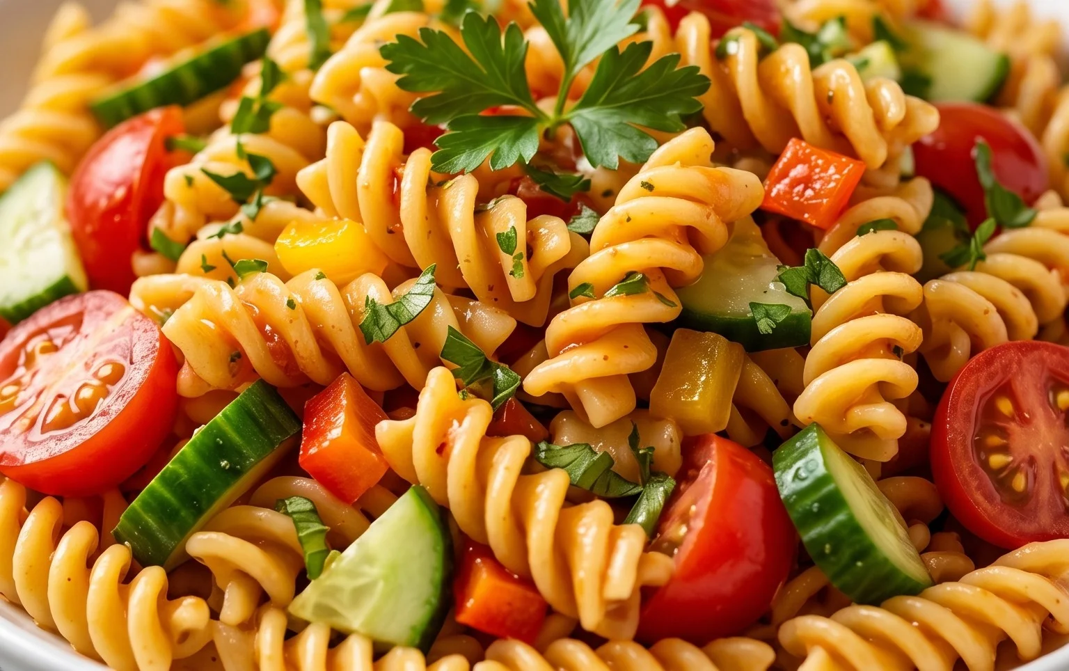 French Dressing Pasta Salad