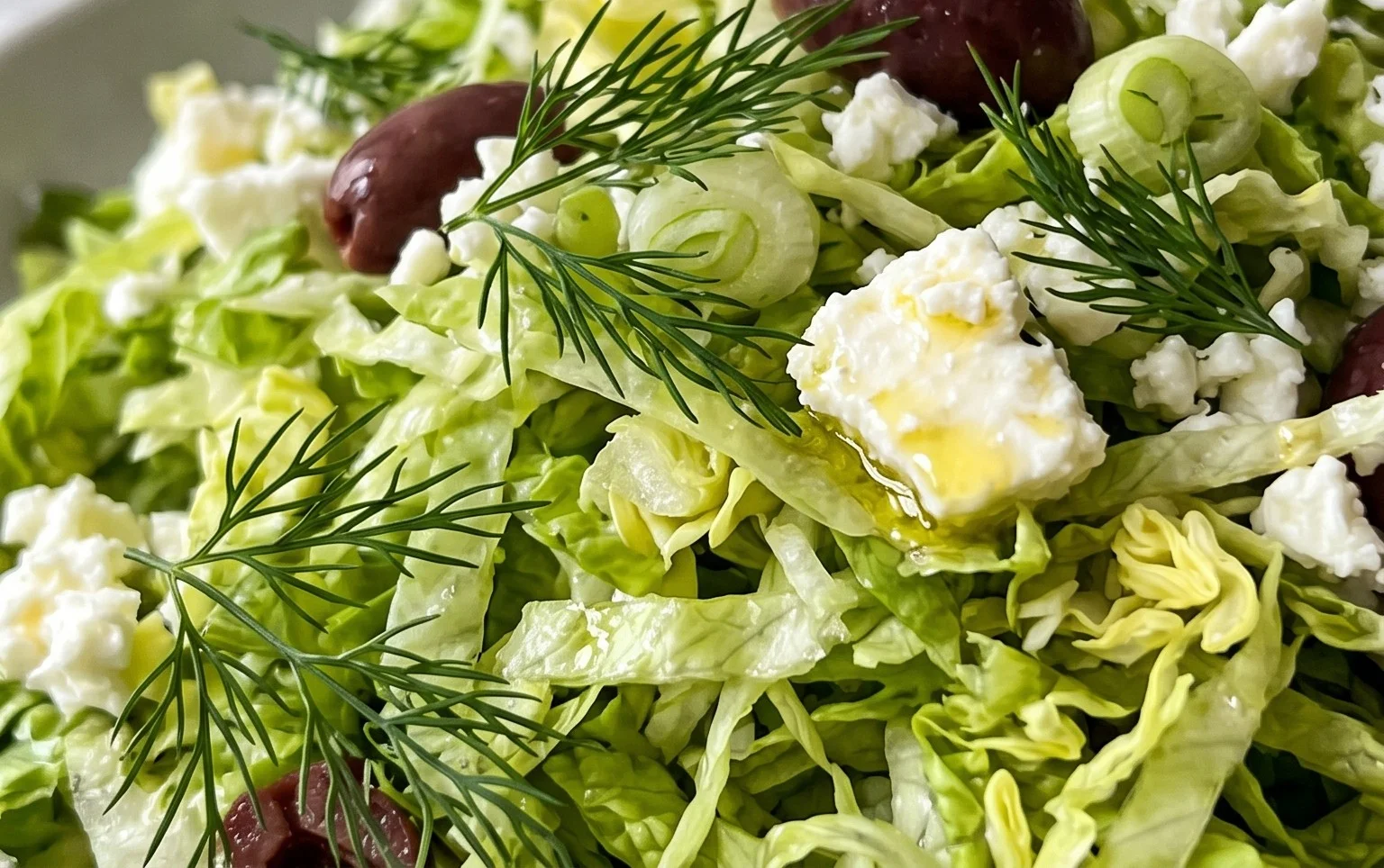 Maroulosalata (Greek Lettuce Salad)