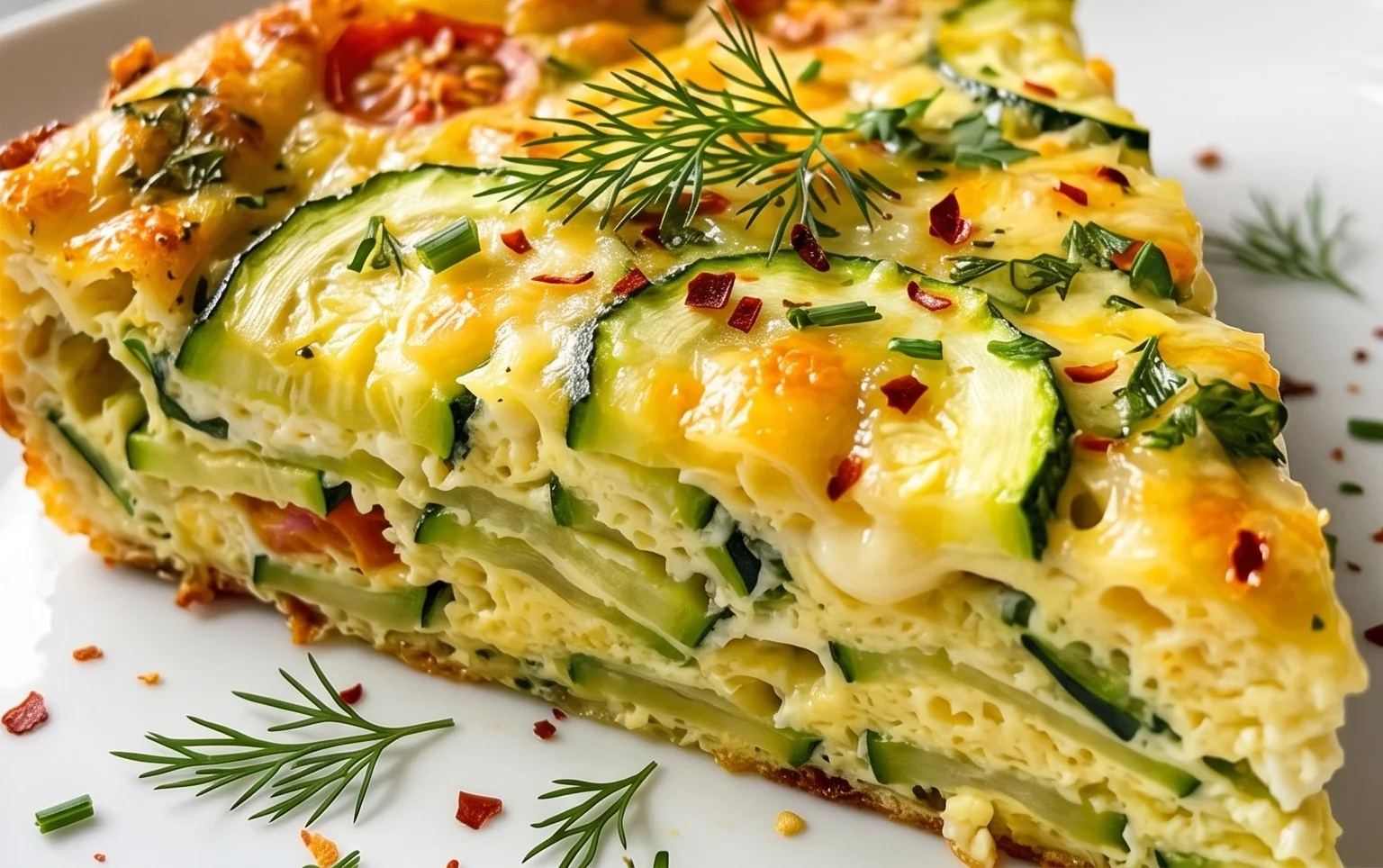 Crustless Zucchini Quiche Recipe