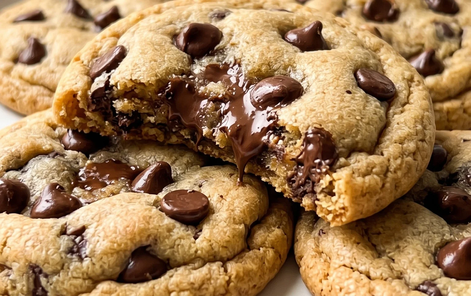 The Best Soft Chocolate Chip Cookies