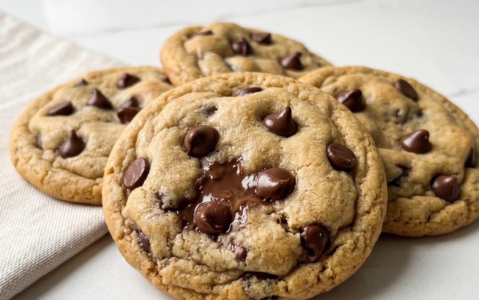 The Best Soft Chocolate Chip Cookies