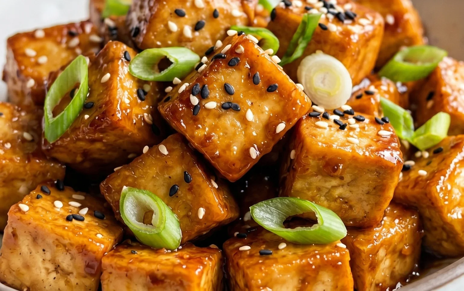 Honey Garlic Tofu