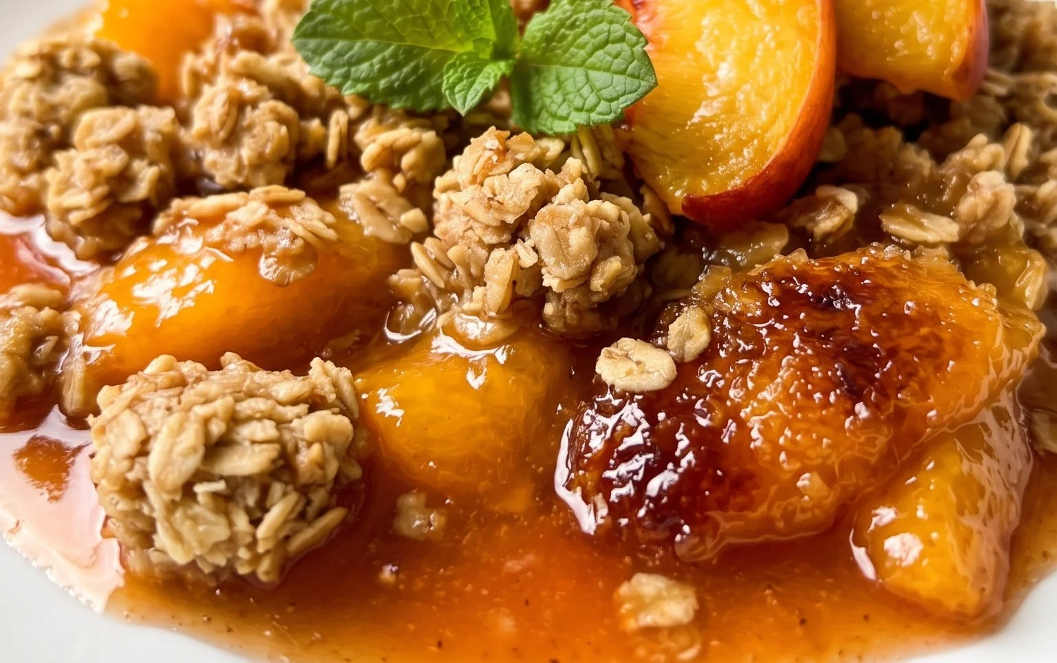 Peach Crisp