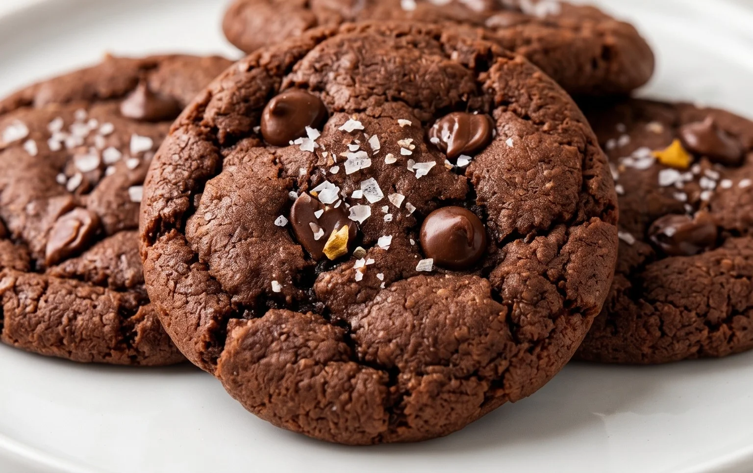 Salted Brownie Cookies