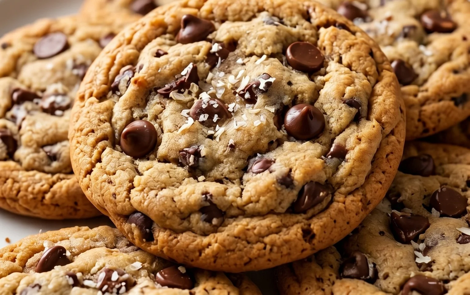 Crispy and Chewy Chocolate Chip Cookies