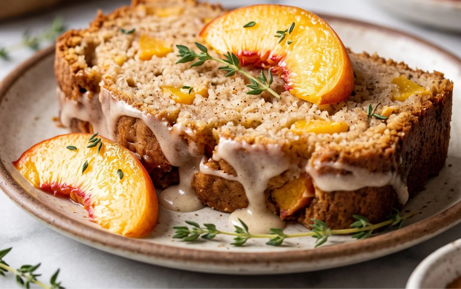 Spiced Peach Bread