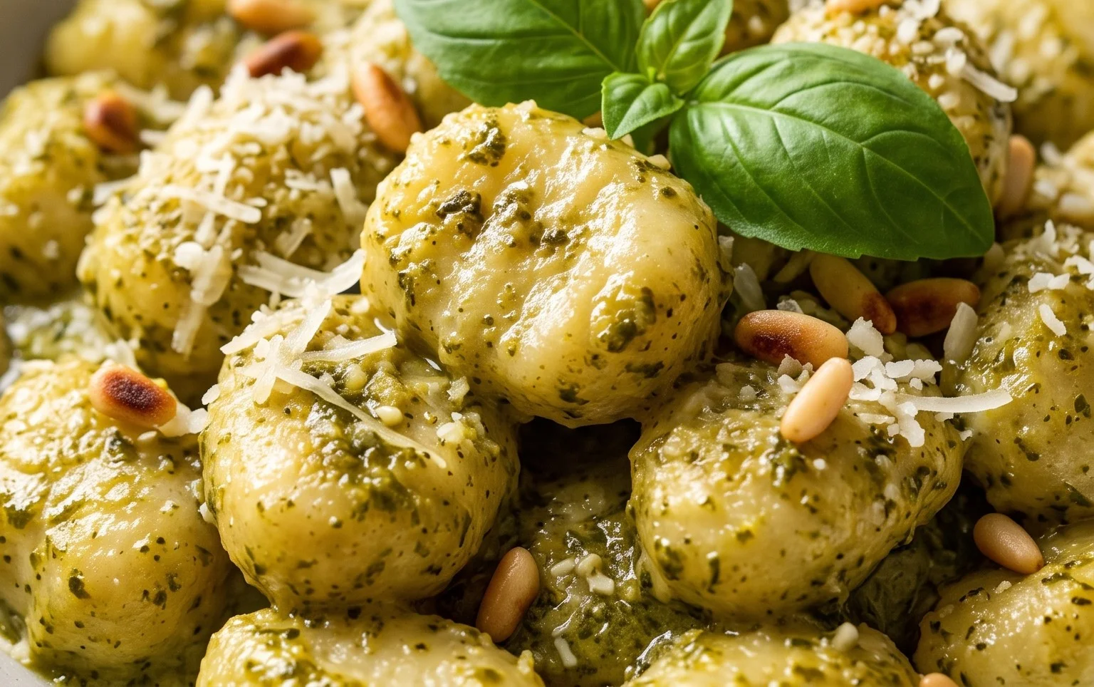 Creamy Pesto Gnocchi