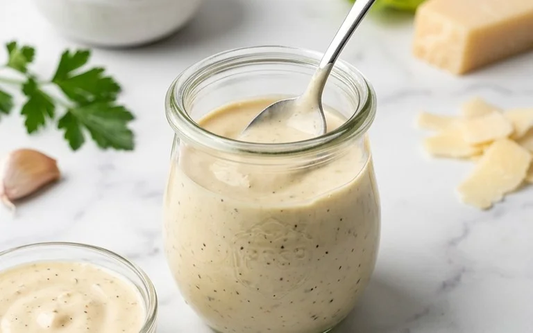 Caesar Salad Dressing (Classic, Creamy & 5 Minutes) 🥗