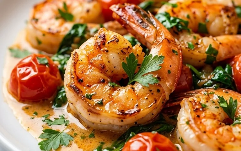 Tuscan Shrimp (One-Pan, 30-Minute Dinner)