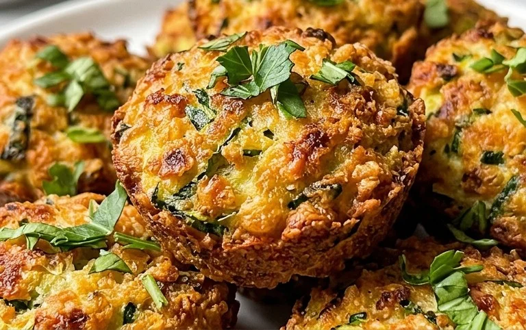 Zucchini Garlic Bites