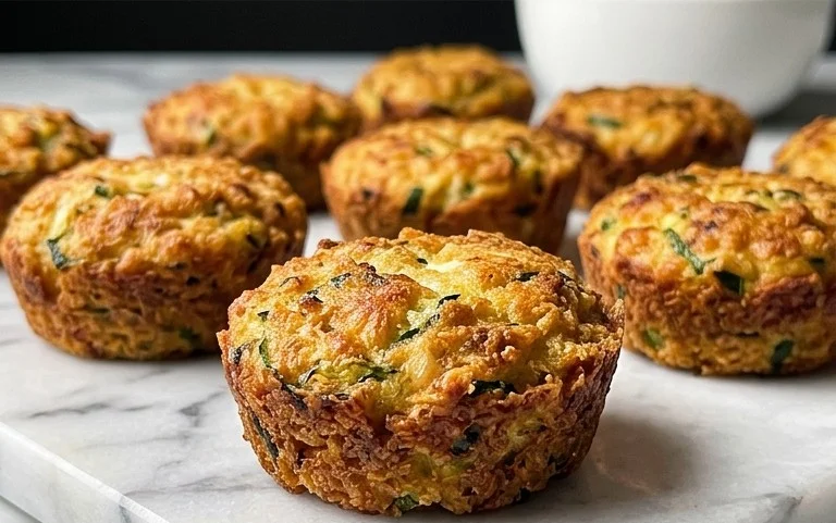 Zucchini Garlic Bites