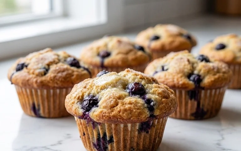 Homemade Blueberry Muffins