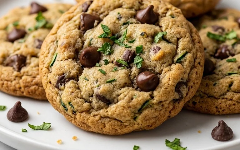Zucchini Chocolate Chip Cookies