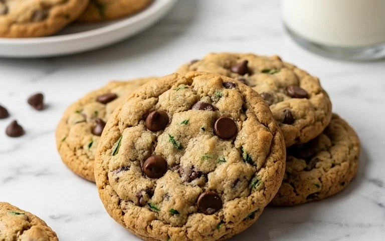 Zucchini Chocolate Chip Cookies