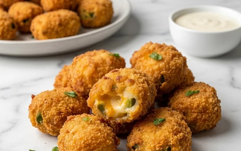 Fried Jalapeno Popper Bites