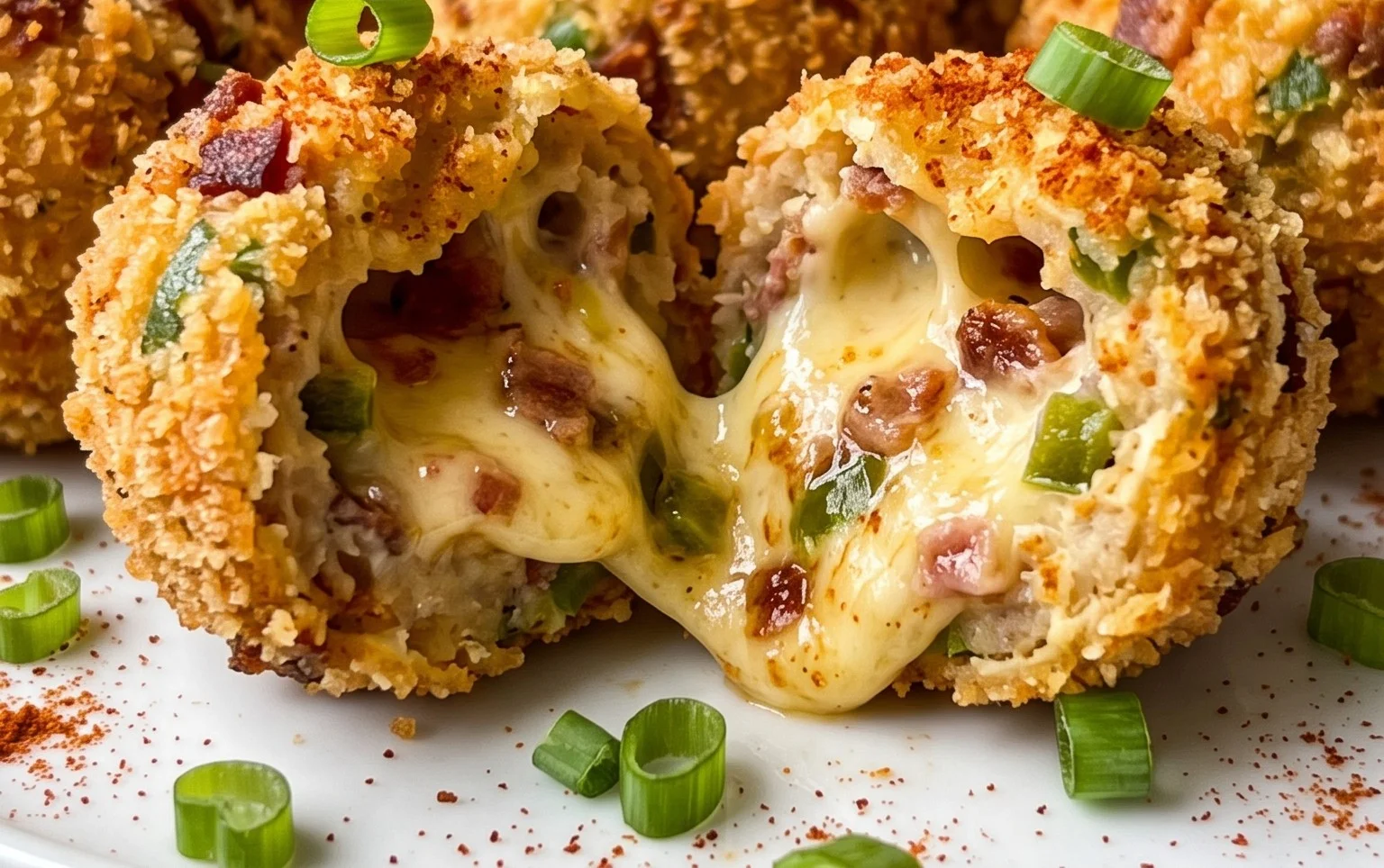 Beef Bacon Jalapeño Popper Cheese Balls