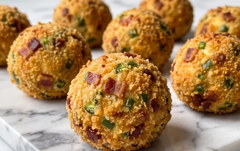 Beef Bacon Jalapeño Popper Cheese Balls