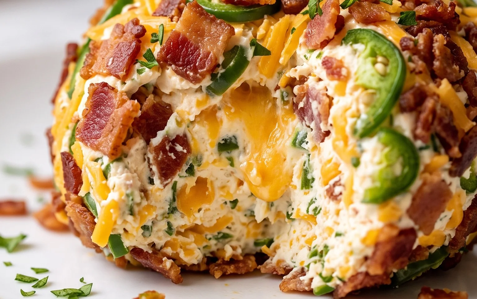 Jalapeno Popper Cheese Ball