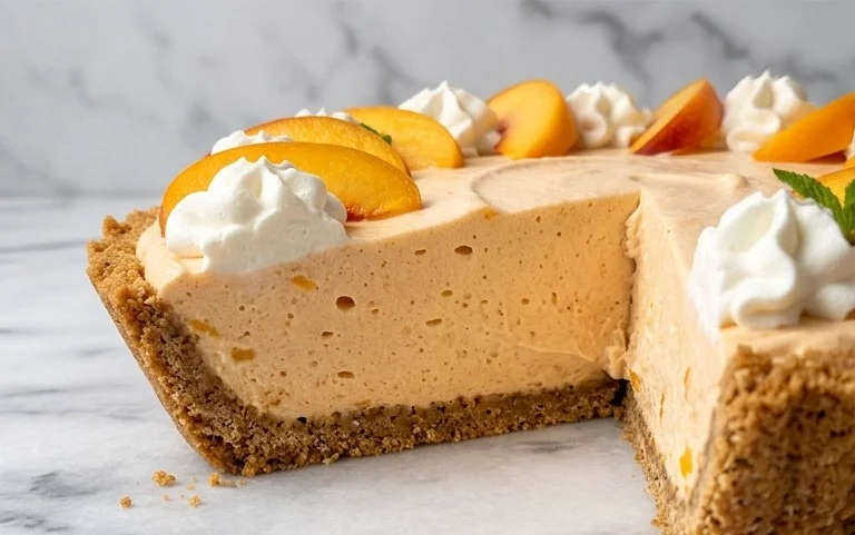 Peach Chiffon Pie